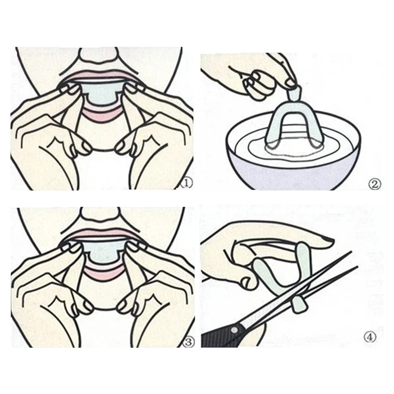 1/8pc Mouth Guard EVA Teeth Pr - Teeth Whitening Mouth Guard ulasan dan harga