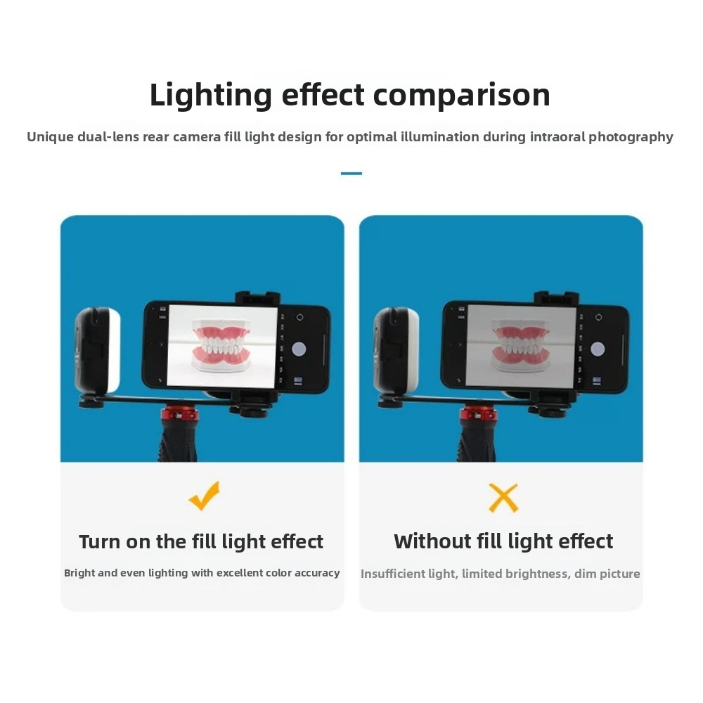 Dental Photography Light, Blue - Teeth Whitening Led Kit ulasan dan harga