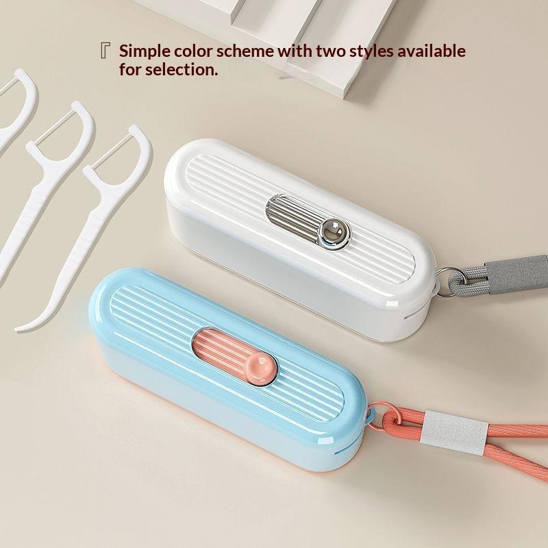 Dustproof Waterproof Automatic - Dental Floss Picks ulasan dan harga
