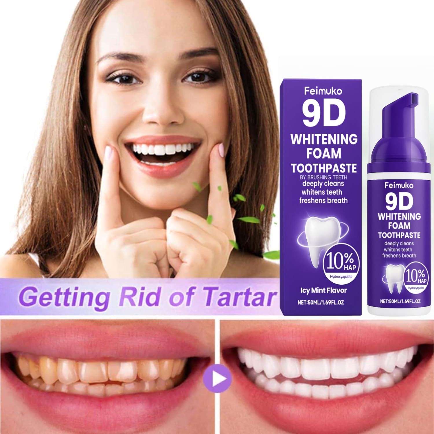 Whitening Teeth Mousse Teeth R - Teeth Whitening Mousse ulasan dan harga