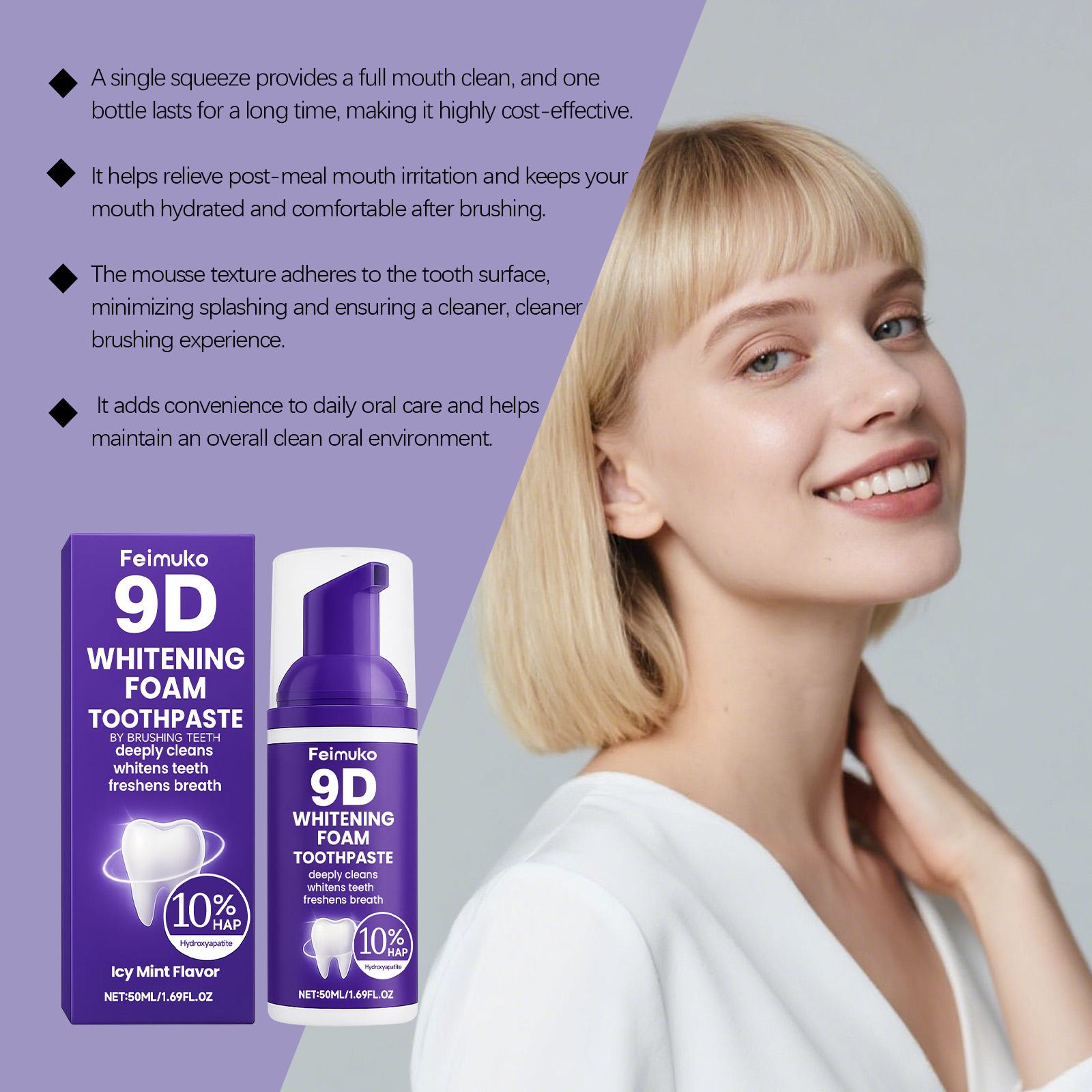 Whitening Teeth Mousse Teeth R - Teeth Whitening Mousse ulasan dan harga