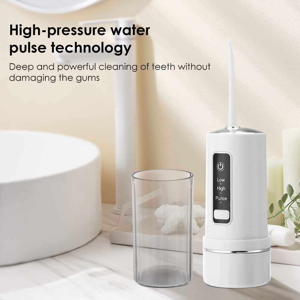 Portable Oral Irrigator Water  - Dental Floss Picks ulasan dan harga