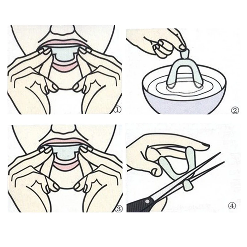 10Pcs/set Silicone Mouth Guard - Teeth Whitening Mouth Guard ulasan dan harga