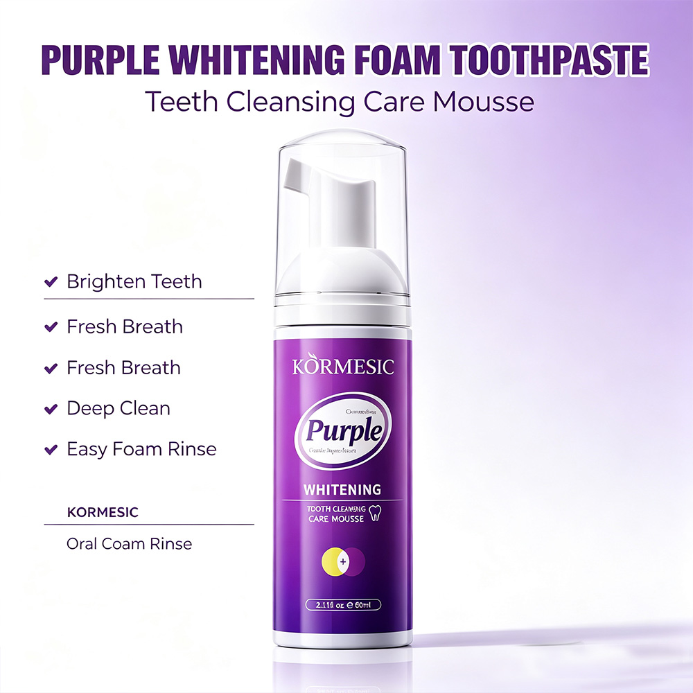 Purple Whitening Tooth Mousse  - Teeth Whitening Crest ulasan dan harga