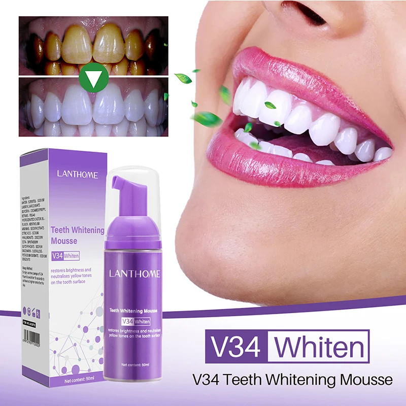 Mousse V34 Toothpaste Teeth Cl - Teeth Whitening Crest ulasan dan harga