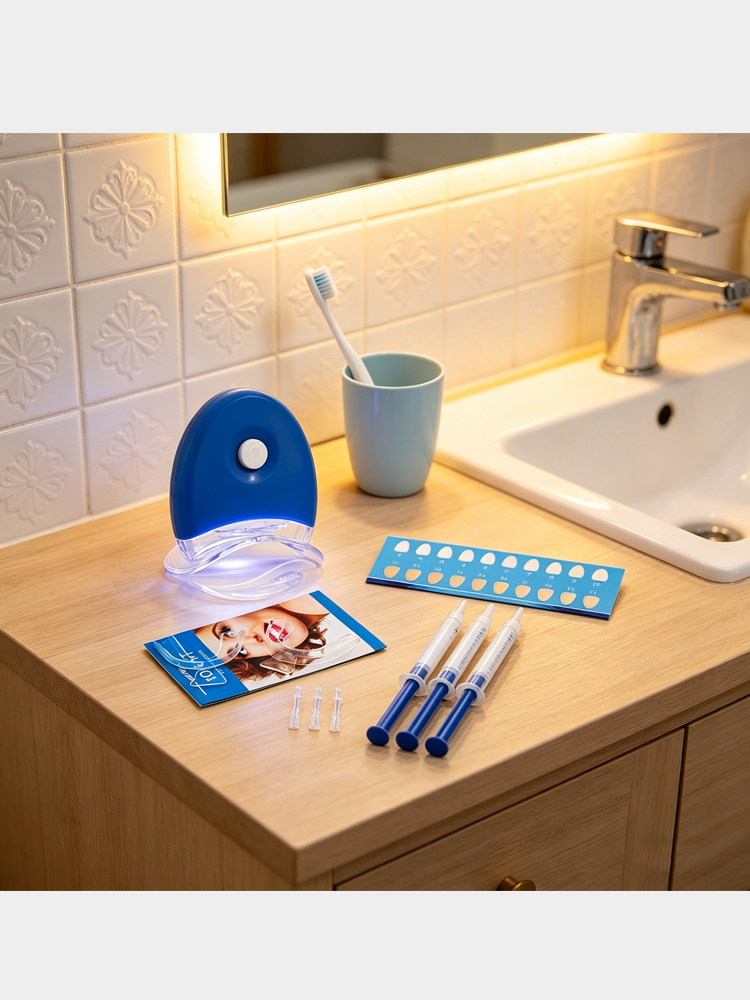 Glorysmile Teeth Kit - LED Lig - Teeth Whitening Led Kit ulasan dan harga